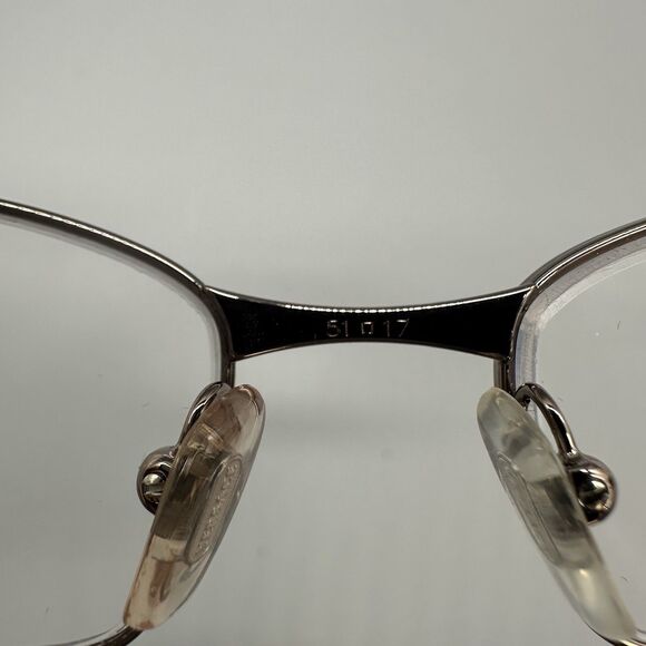 Versace MOD. 1117-B 1013 Eyeglasses Frames Only 51-17 135 Italy With Hard Case - Picture 10 of 11